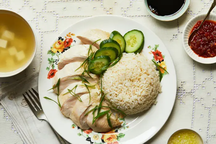 Singaporean Chicken Rice image