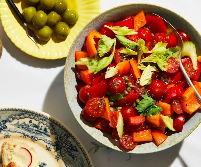 Salade Merk Hzina (Moroccan Chopped Salad) image