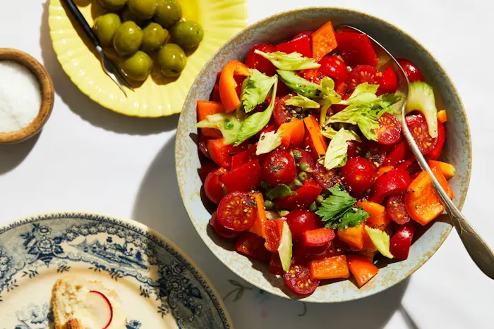 Salade Merk Hzina (Moroccan Chopped Salad) image