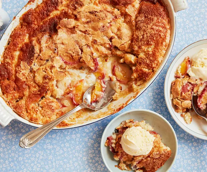Southern Peach Cobbler image