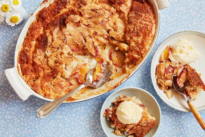 Southern Peach Cobbler image