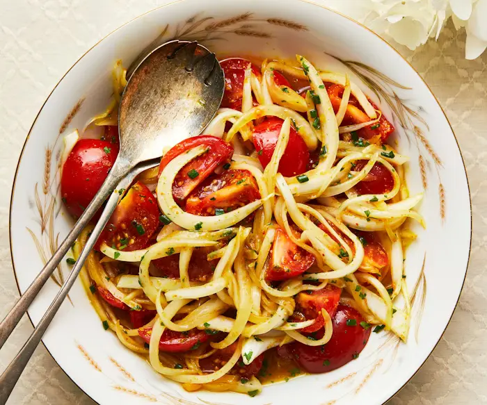 Tomato, Onion and Amba Salad  image
