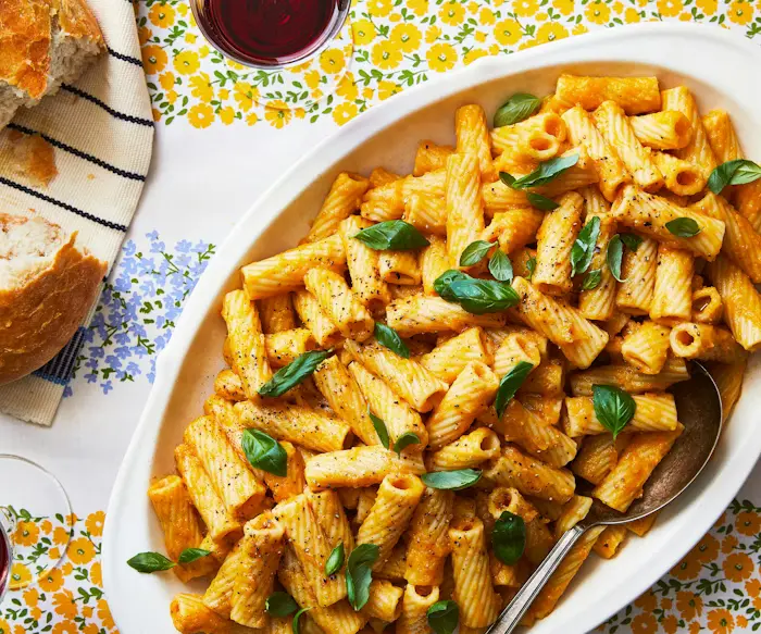 Rigatoni with Butternut Squash Sauce image