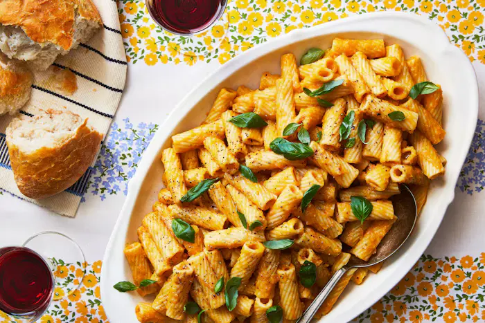 Rigatoni with Butternut Squash Sauce image
