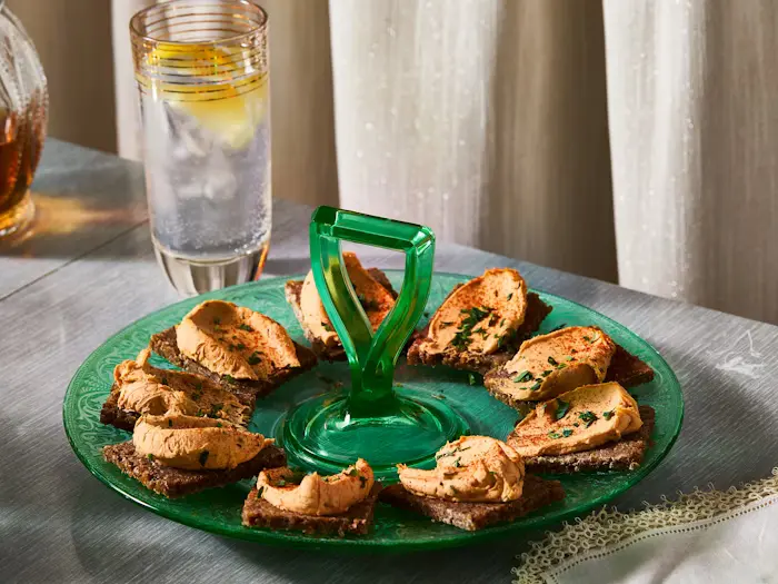 Korozott (Hungarian Cheese Spread with Paprika, Anchovies and Caraway) image