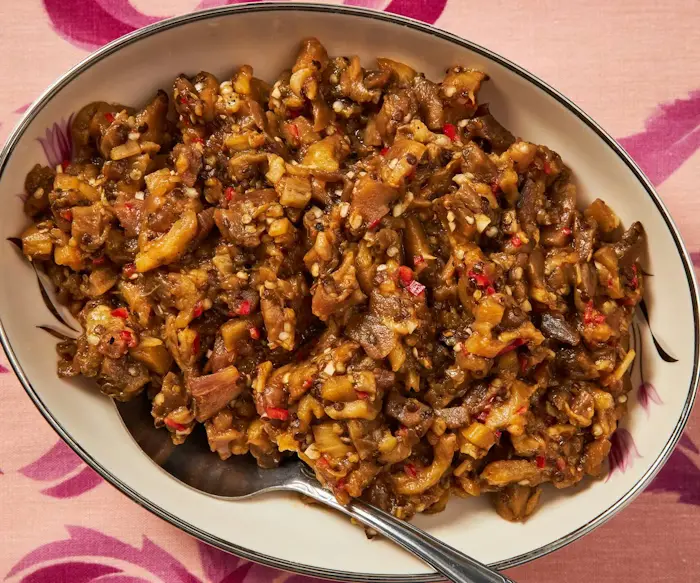 Roasted Eggplant Salad image