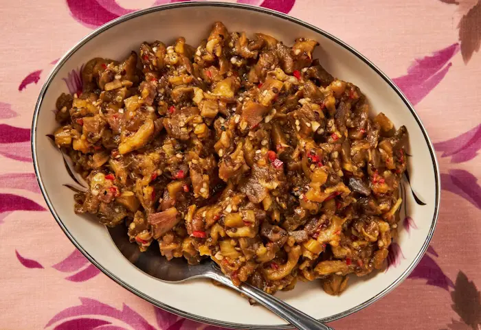 Roasted Eggplant Salad image