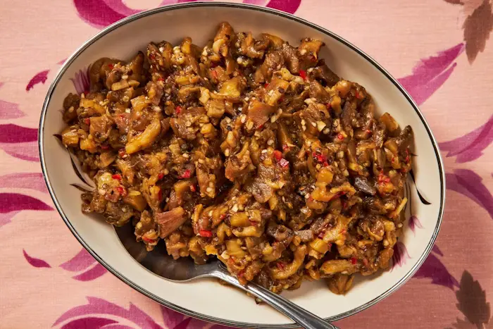 Roasted Eggplant Salad image