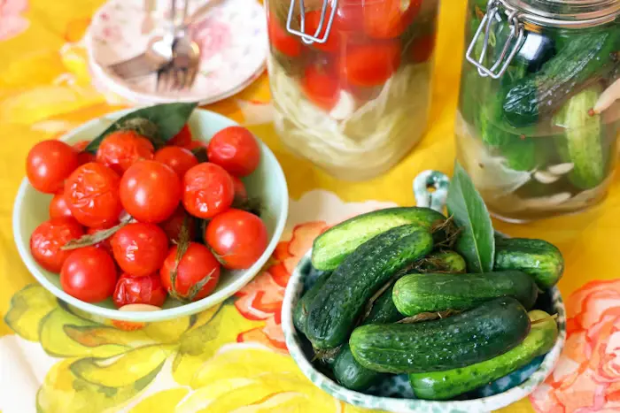 Lacto-Fermented Sour Pickles image