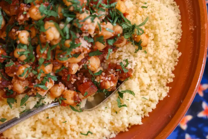 Moroccan Hand-Rolled Couscous  image