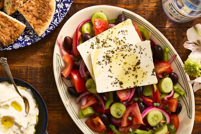 Horiatiki Salata (Greek Salad) image