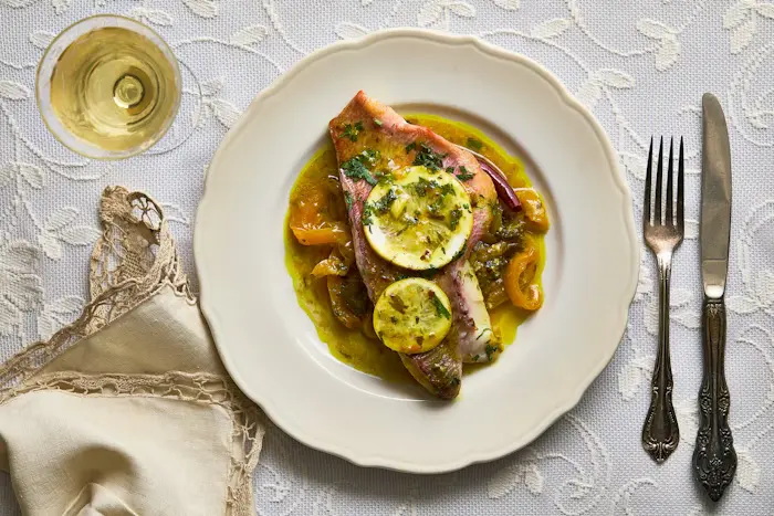 Moroccan Fish Tagine image