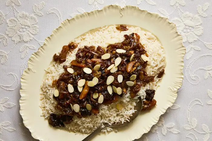 Tanzia (Sweet & Spiced Fruit-Onion Topping for Rice) image