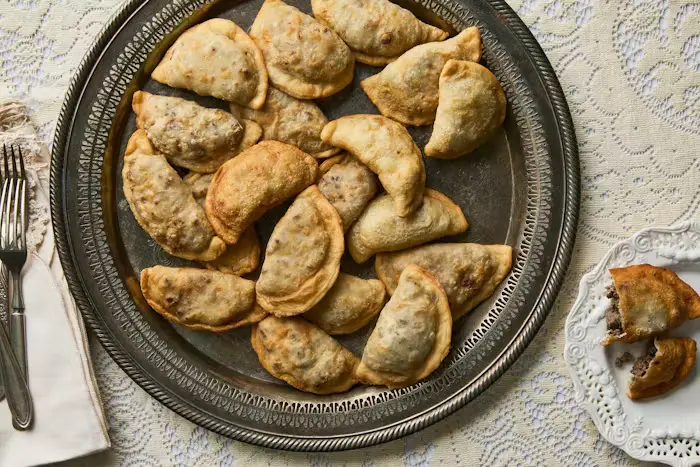 Fried Sambousak (Middle Eastern Turnovers) image