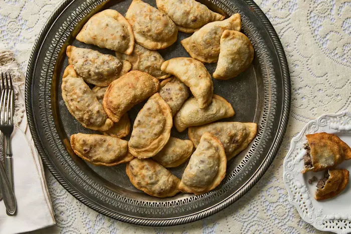 Fried Sambousak (Middle Eastern Turnovers) image