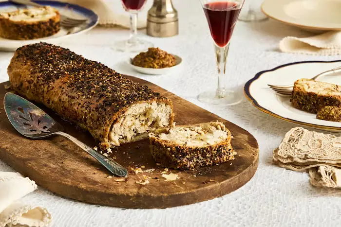 Thanksgiving Deli Roll with Turkey image