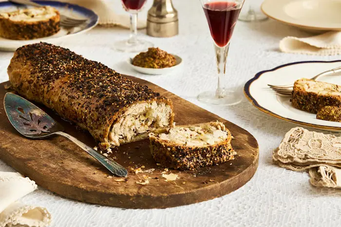 Thanksgiving Deli Roll with Turkey image