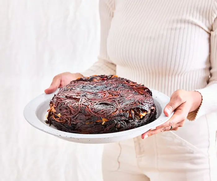 Macaroni Hamin (Slow-Cooked Chicken and Pasta Casserole) image