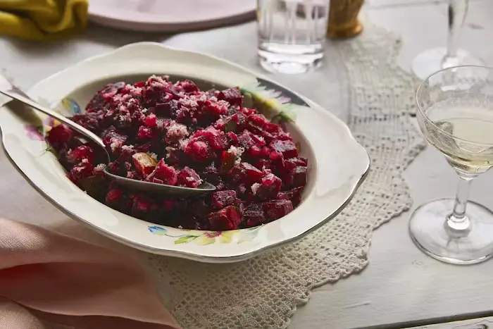 Beetroot and Pickled Cucumber Salad image