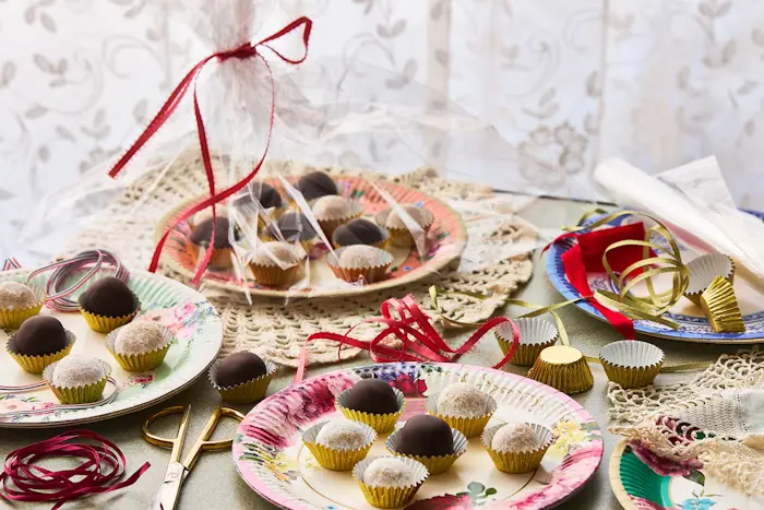 Quesiño (Marzipan with Lemon Curd or Chocolate) image