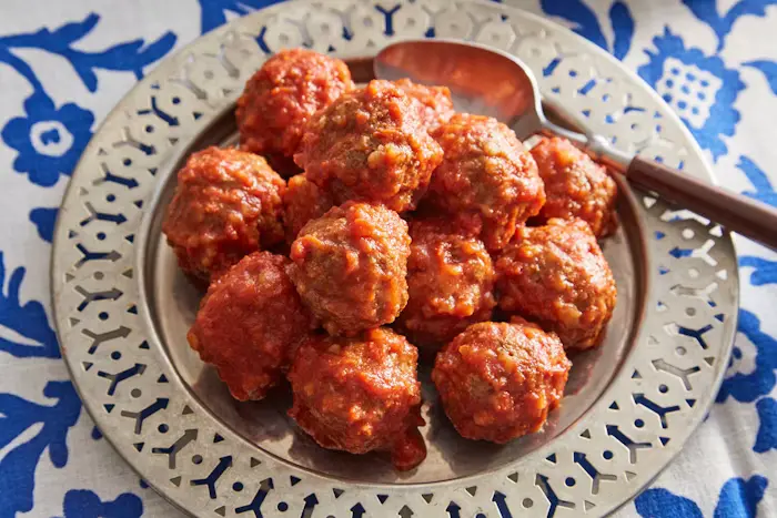 Kiftahs (Meatballs in Sour Tomato Sauce) image