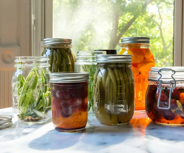 Garlic Dilly Beans (Pickled Green Beans) image