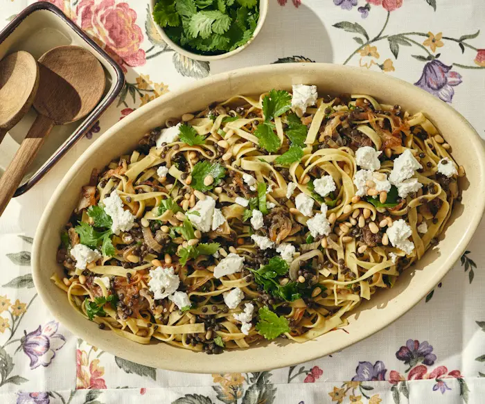 Rishta (Syrian Noodles with Lentils) image