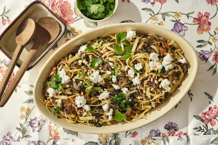Rishta (Syrian Noodles with Lentils) image