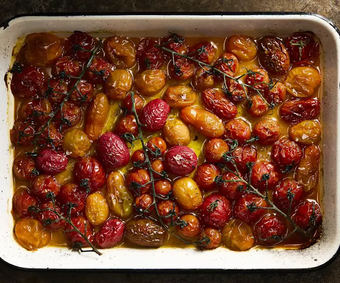 Roasted Sheet Pan Cherry Tomatoes image