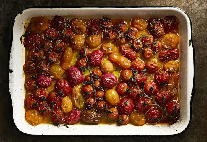 Roasted Sheet Pan Cherry Tomatoes image