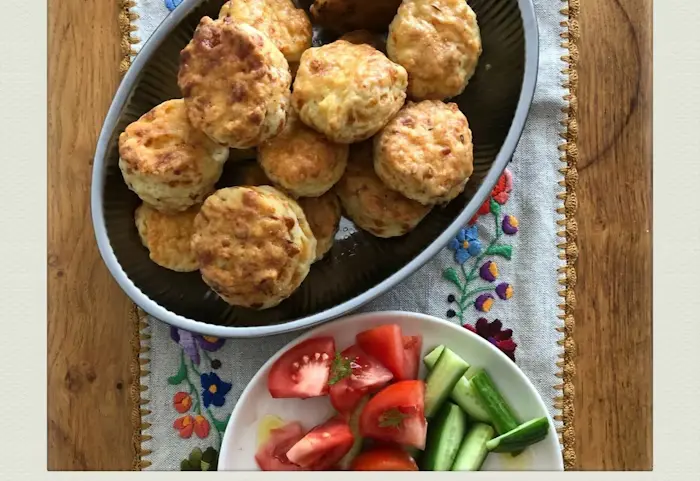Pogacsa (Hungarian Cheese Pastries) image