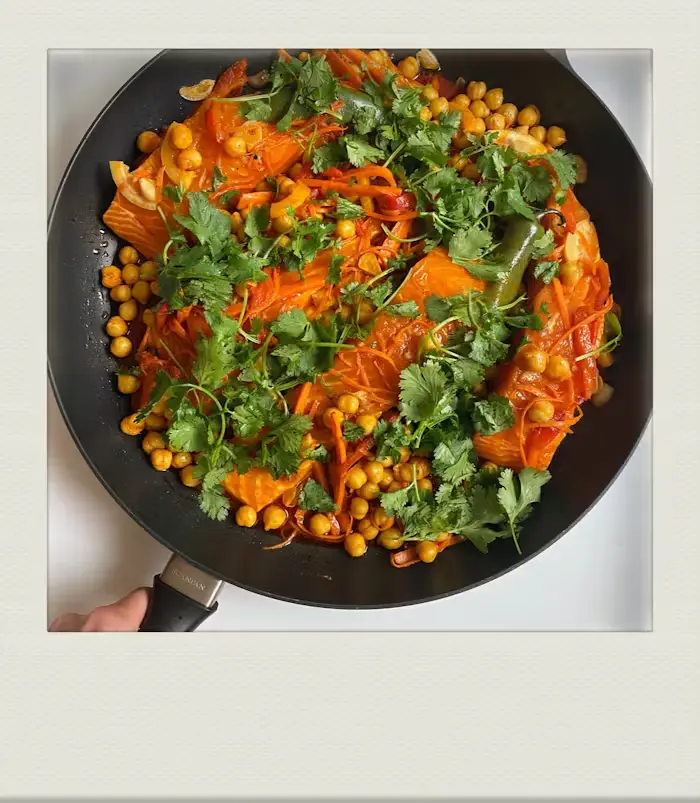 Poisson Marocaine (Moroccan Fish With Paprika and Saffron) image