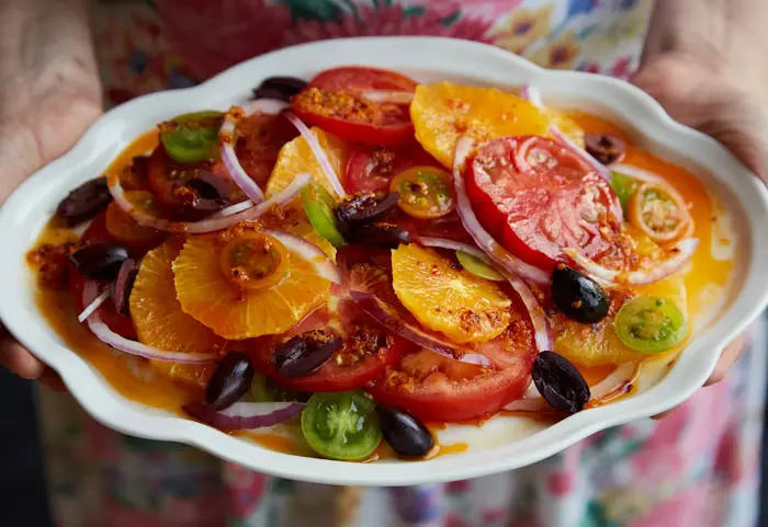 Tomato and Citrus Salad image
