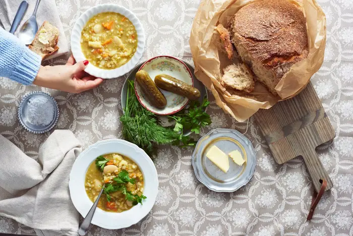 Split Pea Soup With Root Vegetables image