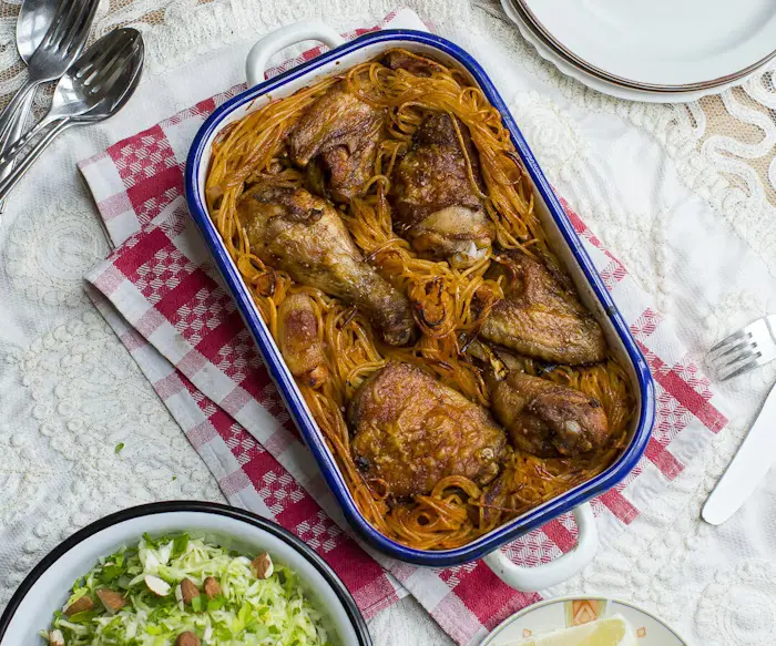 Macaroni Chicken (Baked Pasta With Chicken) image