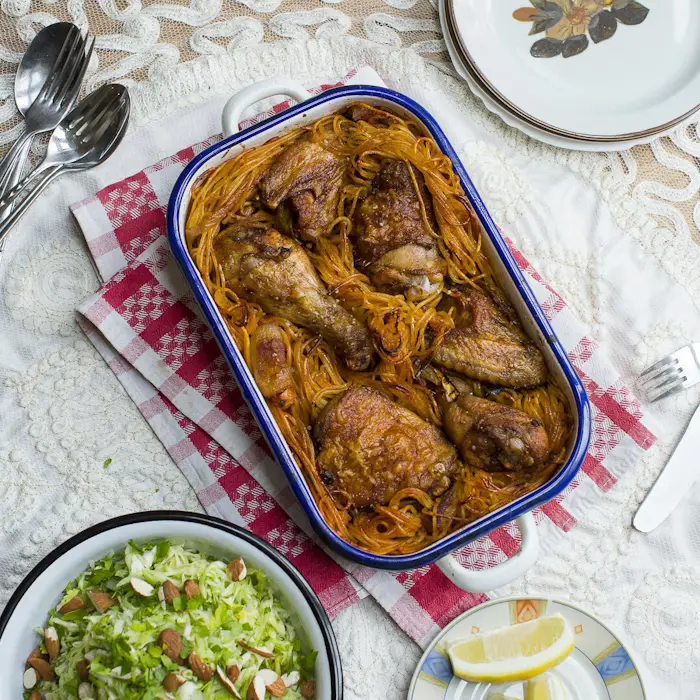 Macaroni Chicken (Baked Pasta With Chicken) image