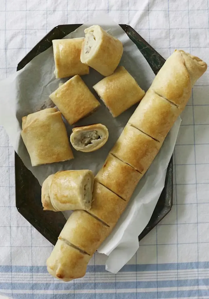 Roasted Garlic Potato Knishes image