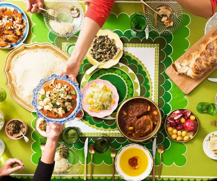 Fava Bean Soup With Harissa image