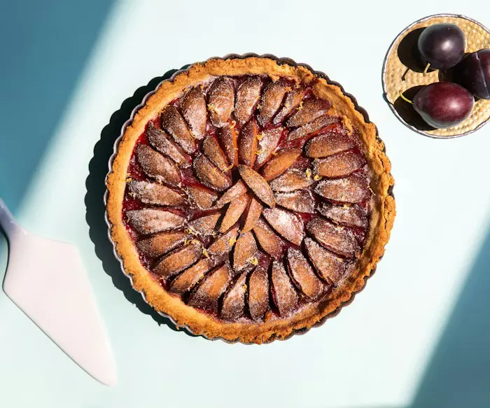 Joan Nathan's Plum Tart image