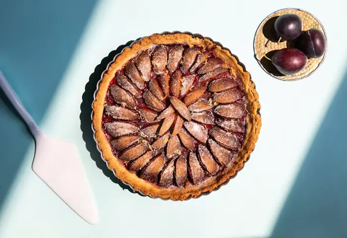 Joan Nathan's Plum Tart image