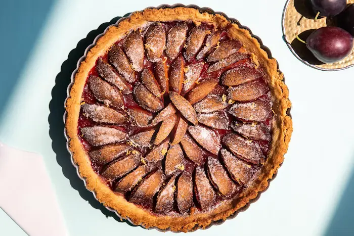Joan Nathan's Plum Tart image