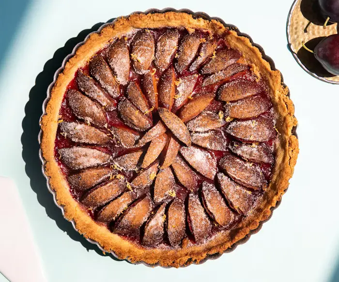 Joan Nathan's Plum Tart image