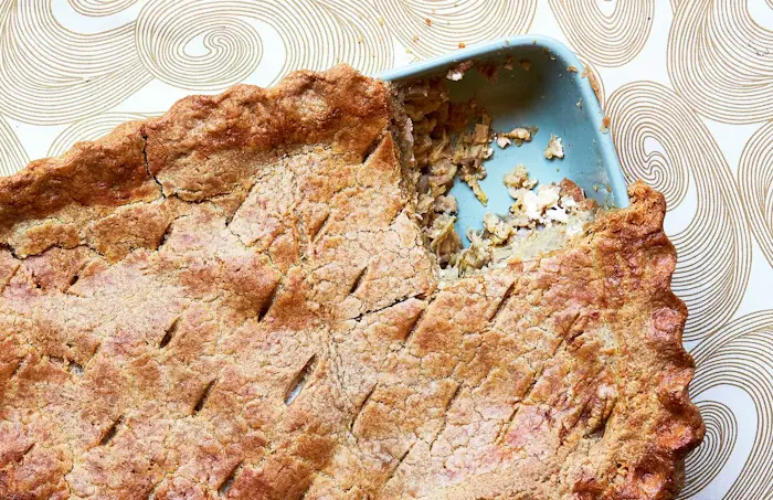 Pastel de Merengena (Smoky Eggplant and Feta Pie) image