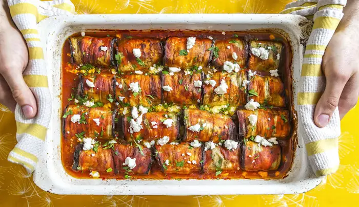 Turkish Eggplant Dolma image
