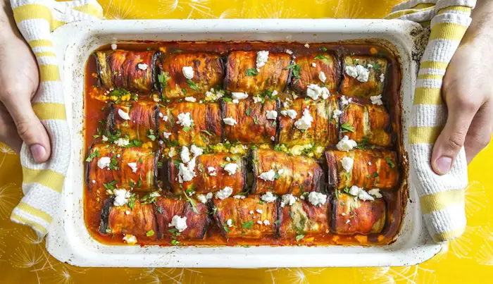 Turkish Eggplant Dolma image