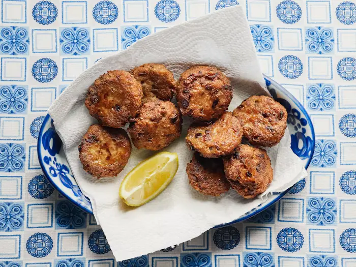 Bread and Lamb Patties image